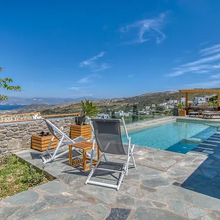 Magic With Swimming Pool In Paros Lefkes (Paros)